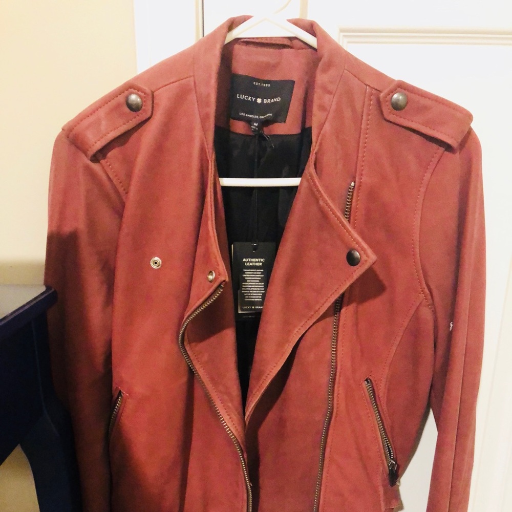 Leather jacket